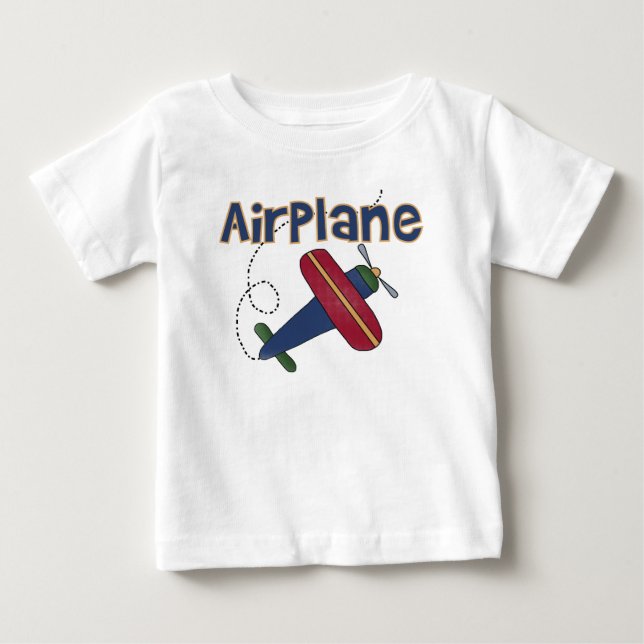 Flygplanflygflygplan T-shirt (Framsida)