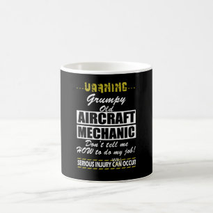 Flygplanmekaniker Kaffemugg