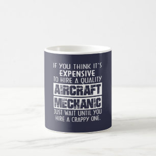 Flygplanmekaniker Kaffemugg