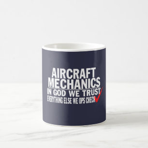 Flygplanmekaniker Kaffemugg