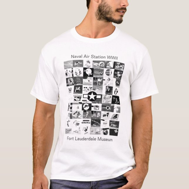 Flygplannäskonst T-shirt (Framsida)