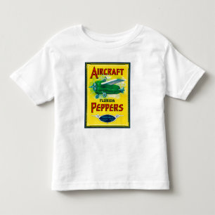 Flygplanpepparetikett Tee Shirt