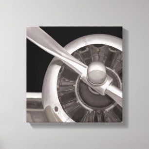 FlygplanpropellerCloseup Canvastryck