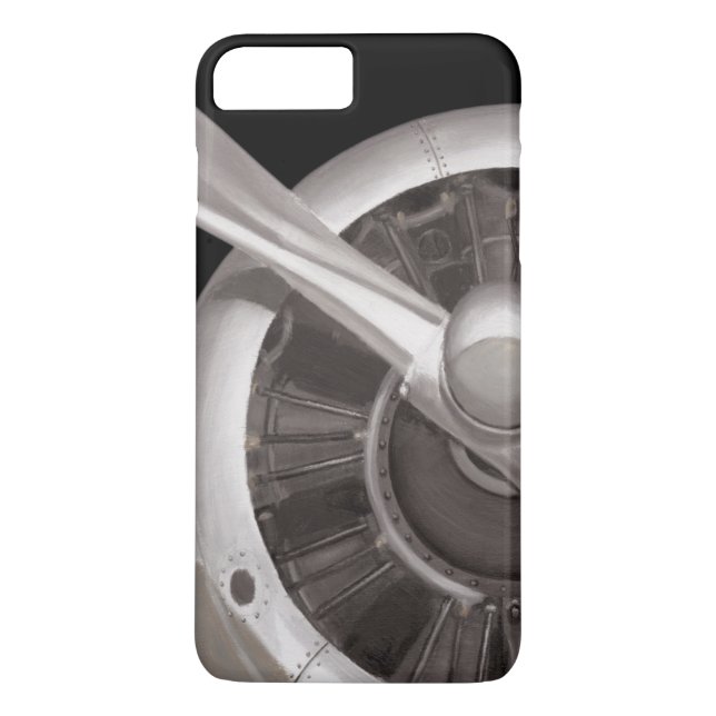 FlygplanpropellerCloseup Case-Mate iPhone Skal (Baksida)