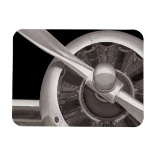 FlygplanpropellerCloseup Magnet