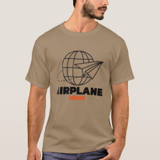 Flygplans Måttlig Aviation Flygplats Semester fami T Shirt