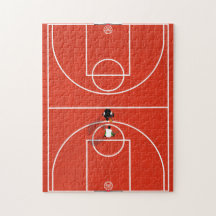 Flygplansbelysning från Basketball Court