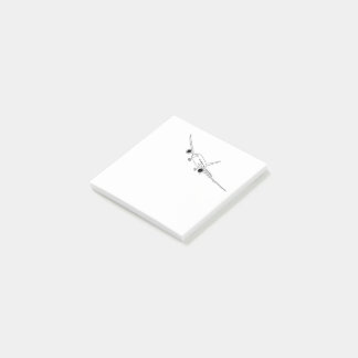 Flygplansbelysning Post-it Block