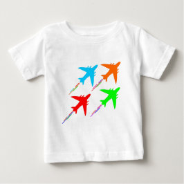 Flygplansbildning i jet t shirt