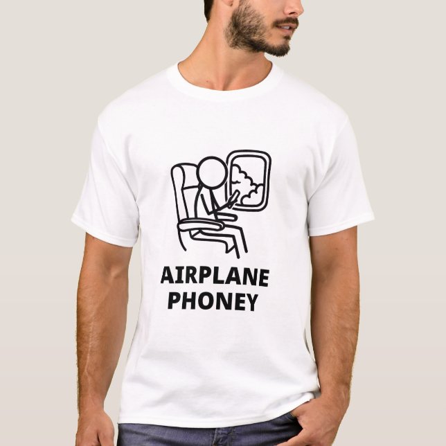Flygplansbluff T-Shirt (Framsida)