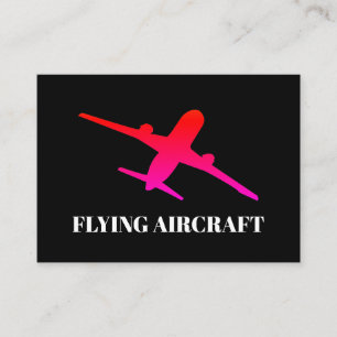 Flygplansflygare Visitkort