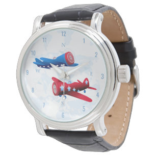 Flygplansflygplatsförvaltare för vintage armbandsur