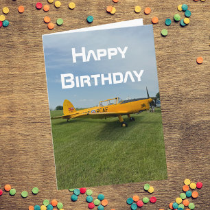 Flygplansfoto, Cool Aviation Födelsedag Kort