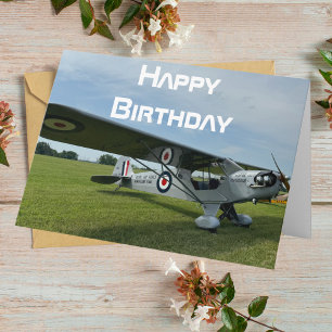 Flygplansfoto, Coola Aviation Pilot Birthday Kort