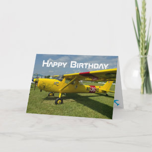 Flygplansfoto, Coola Aviation Pilot Birthday Kort