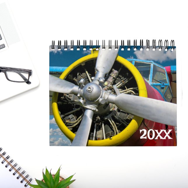 Flygplansfoto Jetjaktplan Kul Flyg 12 månader Kalender (Skapare uppladdad)