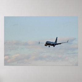 Flygplansfoto Poster