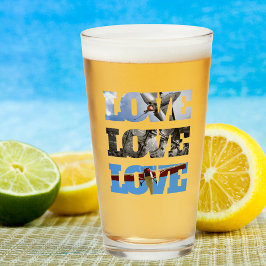 Flygplansfoton i KÄRLEK ram, flygplansbilder enkel Glaskopp