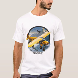 Flygplansillustration t shirt