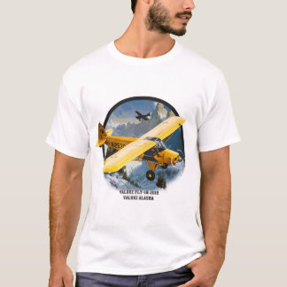Flygplansillustration T Shirt