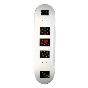 FlygplanSkateboard Mini Skateboard Bräda 18,5 Cm