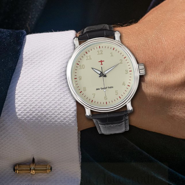 Flygplansleverantör Armbandsur (Skapare uppladdad)