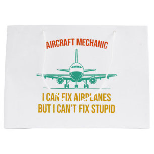 Flygplansmekaniker kan fixa flygplan, men jag kan 