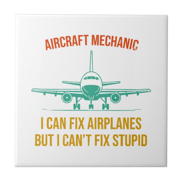 Flygplansmekaniker kan fixa flygplan, men jag kan  kakelplatta (Framsidan)
