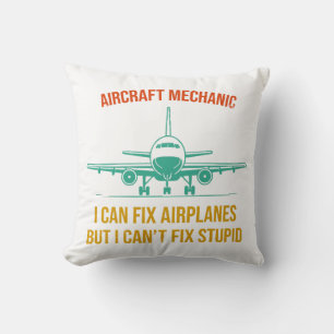 Flygplansmekaniker kan fixa flygplan, men jag kan kudde