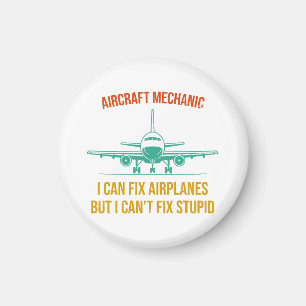Flygplansmekaniker kan fixa flygplan, men jag kan magnet
