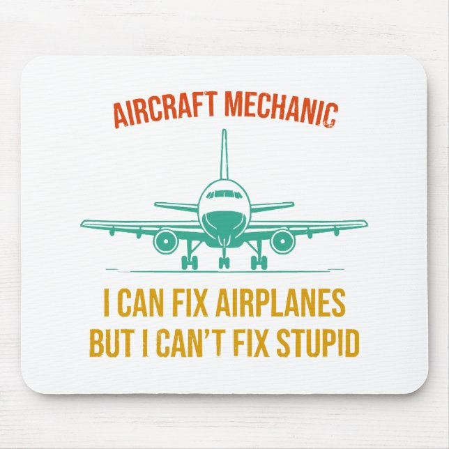 Flygplansmekaniker kan fixa flygplan, men jag kan  musmatta (Framsidan)