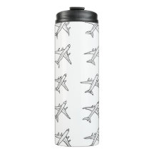 Flygplansmönster Tumblers