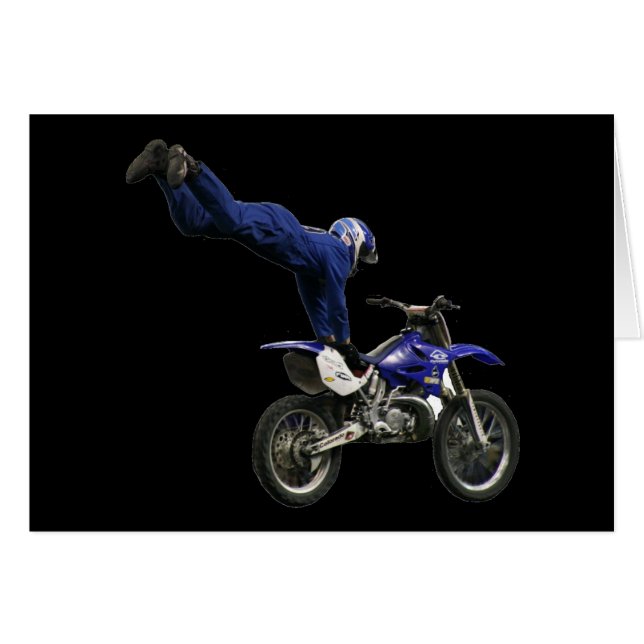 flygplansmoto-kor blank #6 hälsningskort (Framsidan Horizontal)