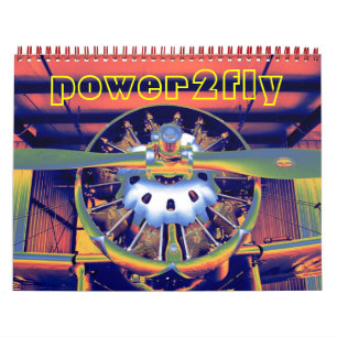 Flygplansmotorkalendern 15 månader 2012 kalender
