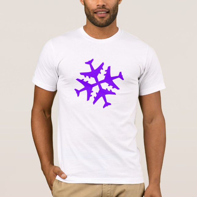 FlygplanSnowflake Tröja (Framsida)