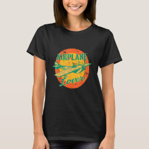 Flygplanspilot 1 för flygplan i Flygplan T Shirt