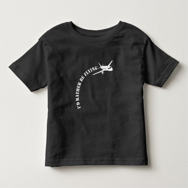  Flygplanspilot för flygentusiaster i Flygplan T Shirt (Framsida)