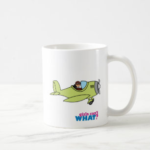 Flygplanspilot - medel kaffemugg
