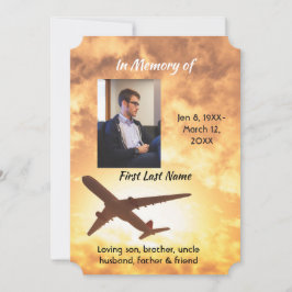 Flygplanspiloten firande i Life Inbjudan