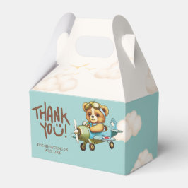 Flygplanspilotens Cute-Nalle Tack Presentaskar