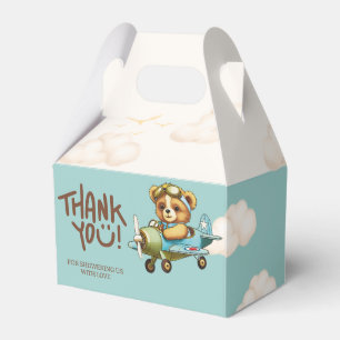 Flygplanspilotens Cute-Nalle Tack Presentaskar