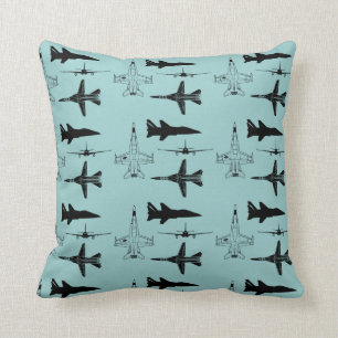 Flygplanspojkar som flyger kudde