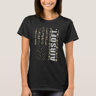 Flygplansstöt Älskare Sports Enthusiast Basic Gun T Shirt