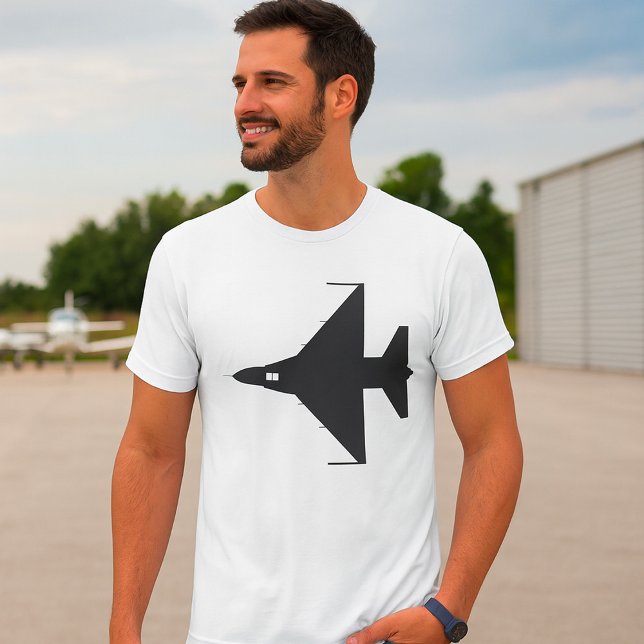 Flygplanssymbol Manar T-Shirt (Skapare uppladdad)