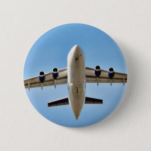 Flygplanstartkick Knapp