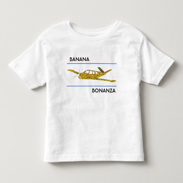 flygplant-skjorta, Beechcraft guldgruva T Shirt (Framsida)