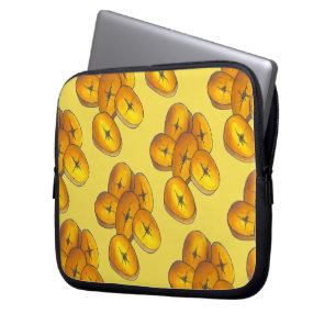 Flygplantener som kokar Bananas Karibias mat Laptop Fodral