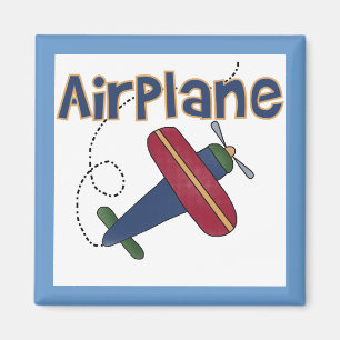 FlygplanTshirts och gåvor Magnet