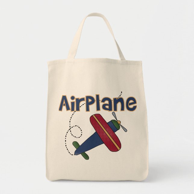FlygplanTshirts och gåvor Tygkasse (Framsidan)