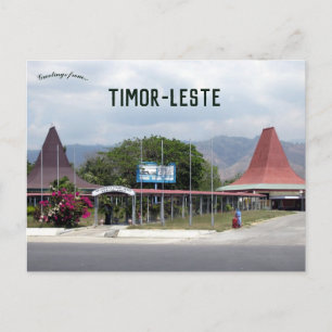 Flygplats i Dili Timor Leste Vykort